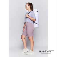 HAPPYFIT Luna Medium Sleeve Crop Top HAPPYFIT