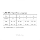 HAPPYFIT Lycra High Waist Premium Leggings HAPPYFIT