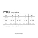 HAPPYFIT Lycra Premium Sports Bra HAPPYFIT