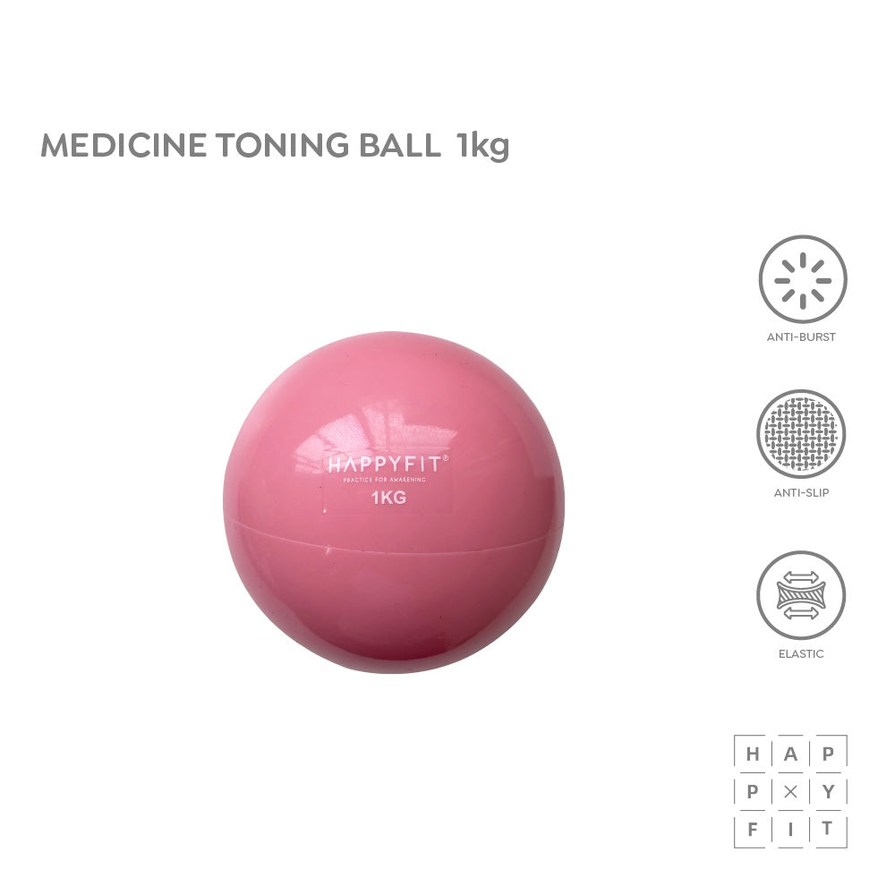 HAPPYFIT Medicine Toning Ball 1 Kg HAPPYFIT