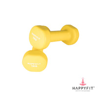 HAPPYFIT Neoprene Dumbbell 1 Kg (2 Pcs) HAPPYFIT