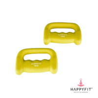 HAPPYFIT Neoprene Hand Dumbbell 1 Kg (2 Pcs) HAPPYFIT