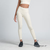 HAPPYFIT Pleated High Waist Leggings HAPPYFIT