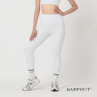 HAPPYFIT Pleated High Waist Leggings HAPPYFIT