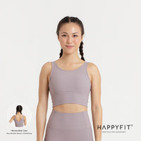 HAPPYFIT Pleated Sports Bra HAPPYFIT