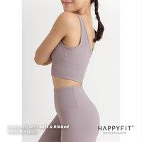 HAPPYFIT Pleated Sports Bra HAPPYFIT