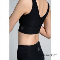 HAPPYFIT Pleated Sports Bra HAPPYFIT