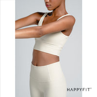 HAPPYFIT Pleated Sports Bra HAPPYFIT