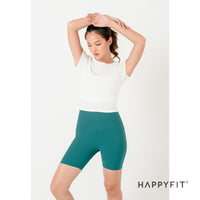 HAPPYFIT Pleats Biker Shorts HAPPYFIT