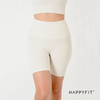 HAPPYFIT Pleats Biker Shorts HAPPYFIT