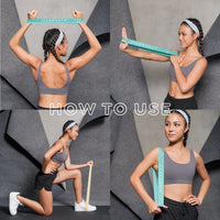 HAPPYFIT Resistance Loop Bands (5 Pcs) HAPPYFIT