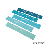 HAPPYFIT Resistance Loop Bands (5 Pcs) HAPPYFIT