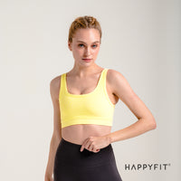 HAPPYFIT Ribbed Align Sports Bra HAPPYFIT