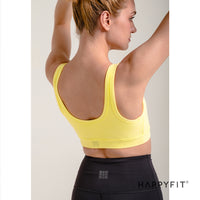 HAPPYFIT Ribbed Align Sports Bra HAPPYFIT