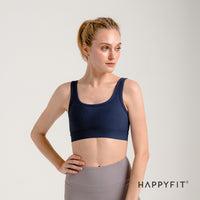 HAPPYFIT Ribbed Align Sports Bra HAPPYFIT