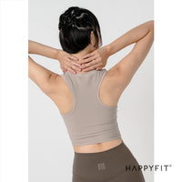 HAPPYFIT Ribbed Align Tank Bra HAPPYFIT