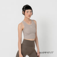 HAPPYFIT Ribbed Align Tank Bra HAPPYFIT