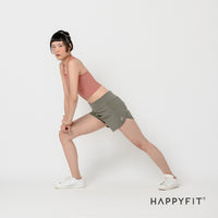 HAPPYFIT Rush And Run Mid Short Pants HAPPYFIT