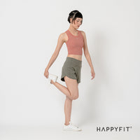 HAPPYFIT Rush And Run Mid Short Pants HAPPYFIT