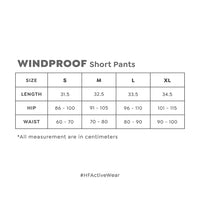 HAPPYFIT Short Pant Windproof High Waist HAPPYFIT