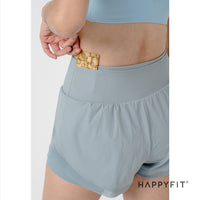 HAPPYFIT Short Pant Windproof High Waist HAPPYFIT