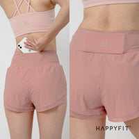 HAPPYFIT Short Pant Windproof High Waist HAPPYFIT