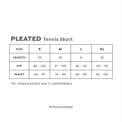 HAPPYFIT Skort Tennis Pleated HAPPYFIT