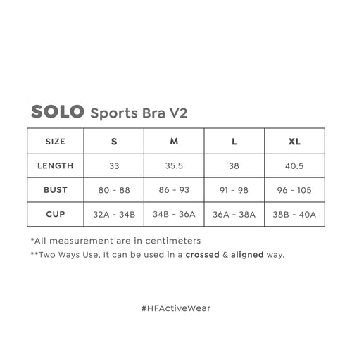 HAPPYFIT Solo Sports Bra V2 HAPPYFIT