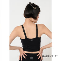 HAPPYFIT Sports Bra Impact Adjustable 2 In 1 HAPPYFIT