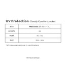 HAPPYFIT Uv Protection Crop Jacket Cloudy Comfort HAPPYFIT