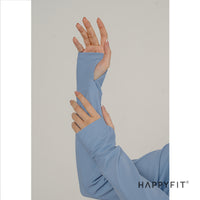 HAPPYFIT Uv Protection Crop Jacket Cloudy Comfort HAPPYFIT