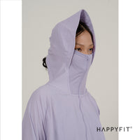 HAPPYFIT Uv Protection Crop Jacket Cloudy Comfort HAPPYFIT