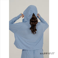 HAPPYFIT Uv Protection Crop Jacket Cloudy Comfort HAPPYFIT