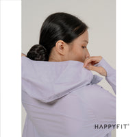 HAPPYFIT Uv Protection Crop Jacket Cloudy Comfort HAPPYFIT