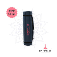 HAPPYFIT Yoga Mat Nbr 10mm Motif + Strap HAPPYFIT