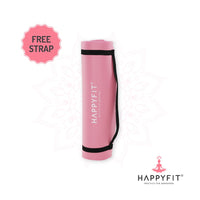 HAPPYFIT Yoga Mat Nbr 10mm Motif + Strap HAPPYFIT