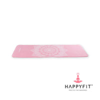 HAPPYFIT Yoga Mat Nbr 10mm Motif + Strap HAPPYFIT