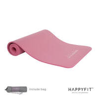 HAPPYFIT Yoga Mat Nbr 10mm Pastel + Bag HAPPYFIT