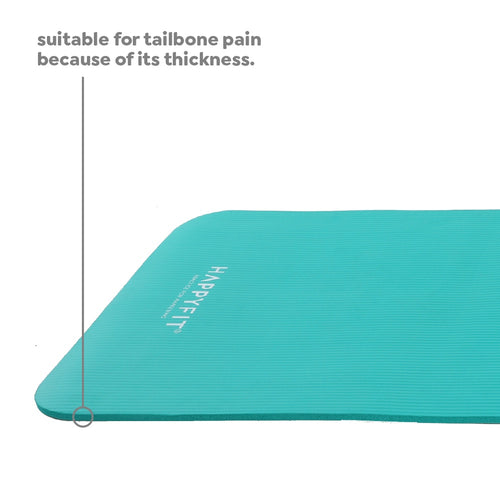 HAPPYFIT Yoga Mat Nbr 10mm Polos + Strap HAPPYFIT