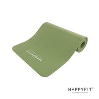 HAPPYFIT Yoga Mat Nbr 15mm Polos + Strap HAPPYFIT