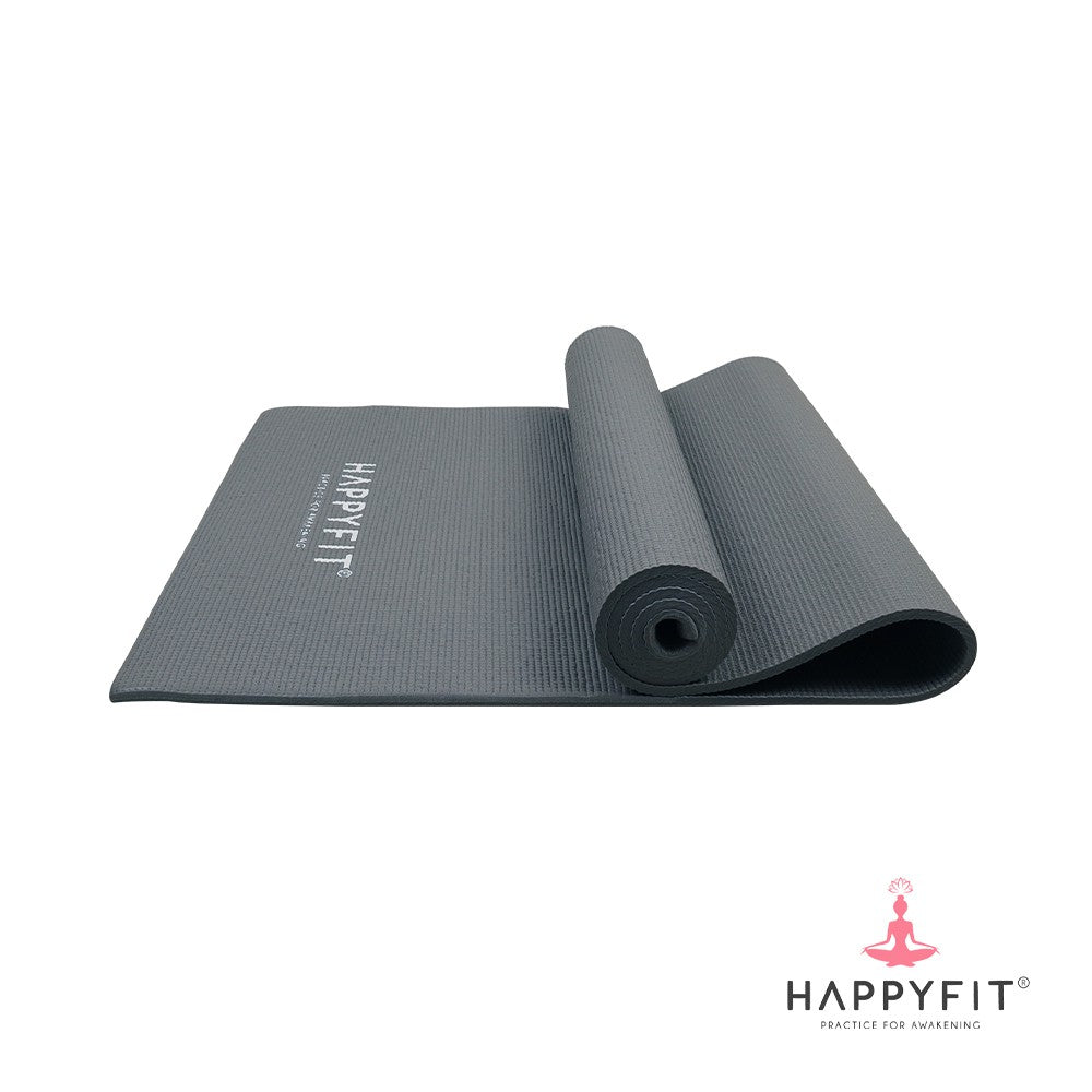 HAPPYFIT Yoga Mat PVC 8mm + Bag HAPPYFIT