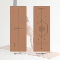 HAPPYFIT Yoga Mat Premium Cork 4mm HAPPYFIT