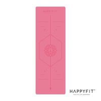 HAPPYFIT Yoga Mat Premium PU 5mm Align HAPPYFIT