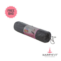 HAPPYFIT Yoga Mat Pvc 6mm Polos + Bag HAPPYFIT