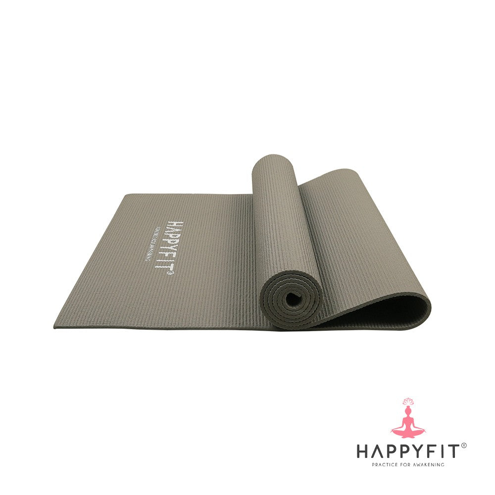 HAPPYFIT Yoga Mat Pvc 6mm Polos + Bag