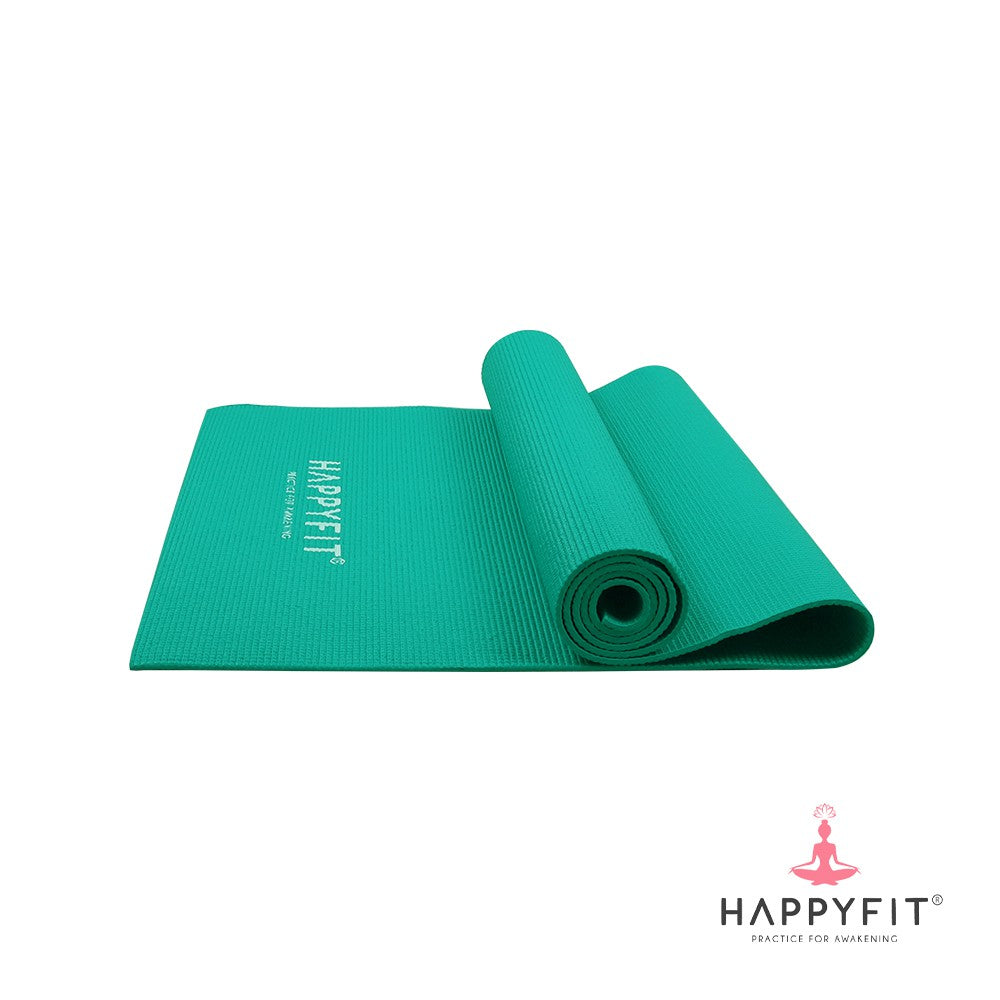 HAPPYFIT Yoga Mat Pvc 6mm Polos + Bag HAPPYFIT
