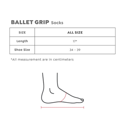 HAPPYFIT Ballet Grip Socks