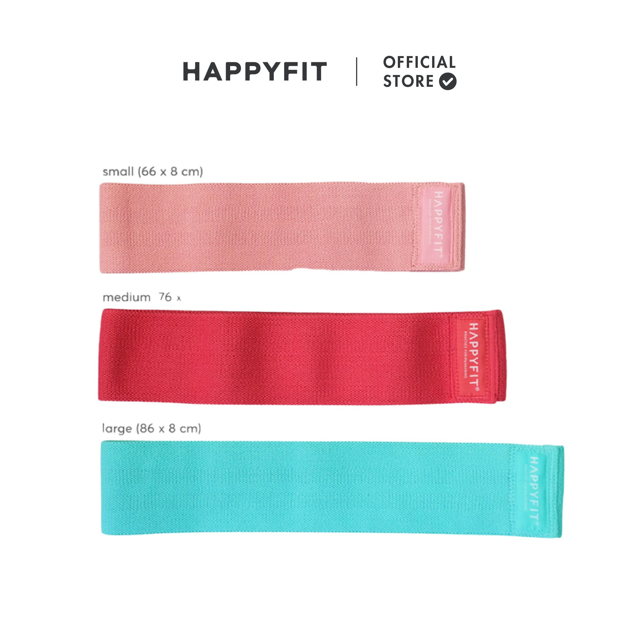 HAPPYFIT Resistance Hip Bands