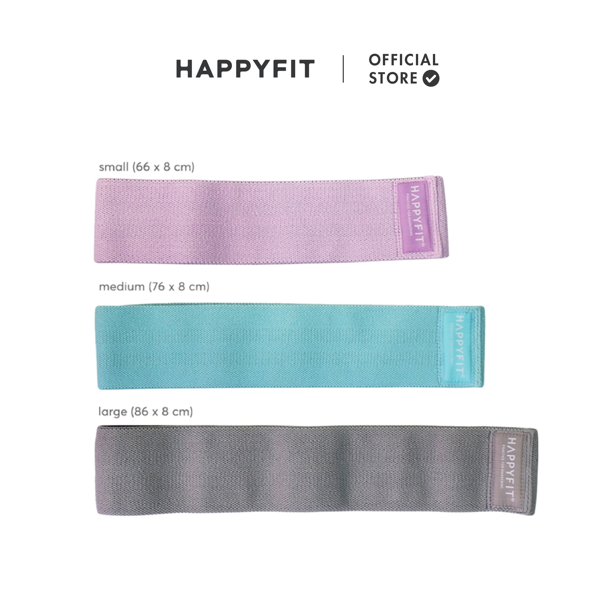 HAPPYFIT Resistance Hip Bands