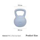 HAPPYFIT SOFT KETTLEBELLS 8KG - BLUE